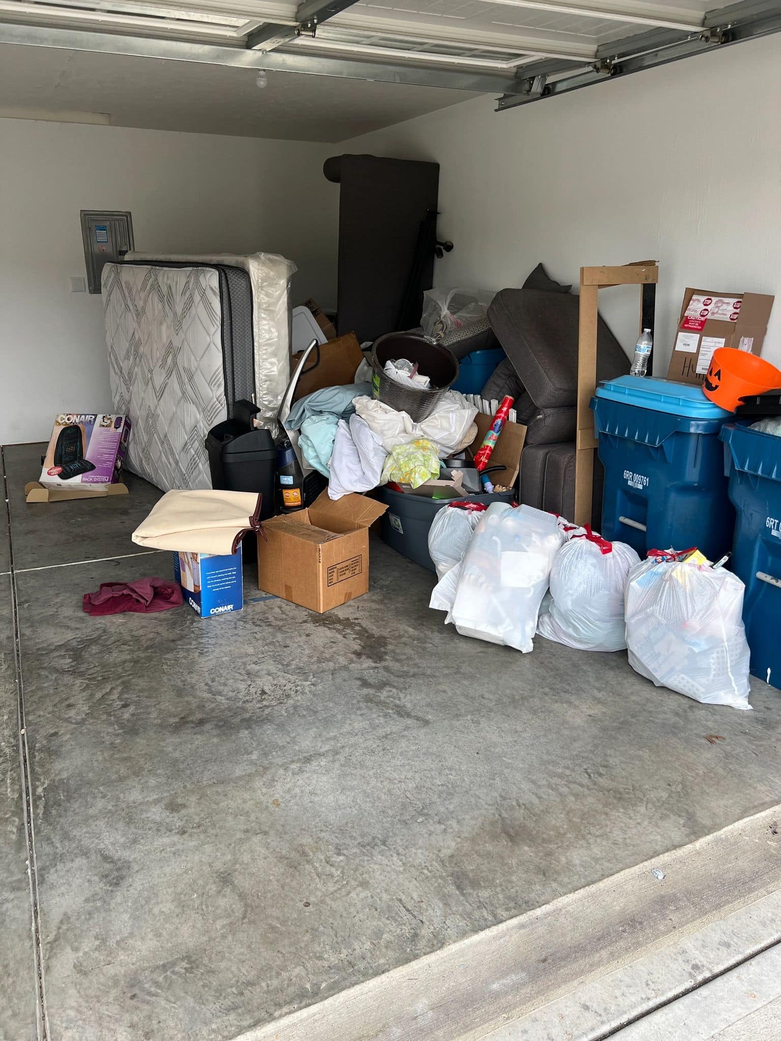 Curbside garage pickup